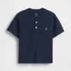 Μπλουζάκι Henley με τσέπη για βρέφη & νήπια