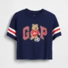 Μπλουζάκι με γραφικά και λογότυπο Brannan Bear Varsity σε oversized γραμμή για Βρέφη & Νήπια