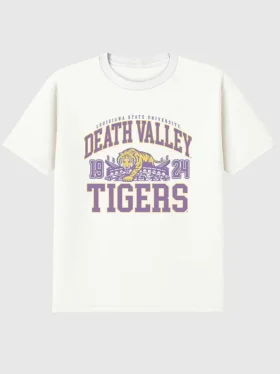 Μπλουζάκι με γραφικό «LSU Death Valley Tigers»