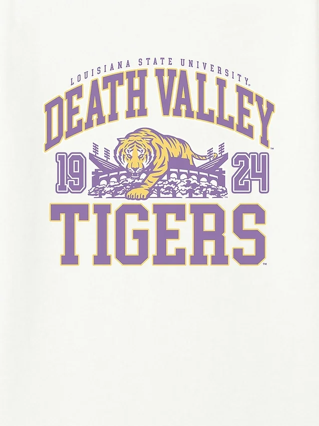 Μπλουζάκι με γραφικό «LSU Death Valley Tigers»