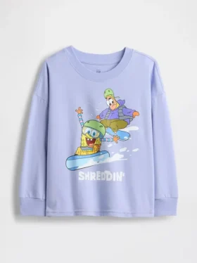 Μπλουζάκι με λογότυπο και σχέδιο Spongebob Squarepants για Βρέφη & Νήπια