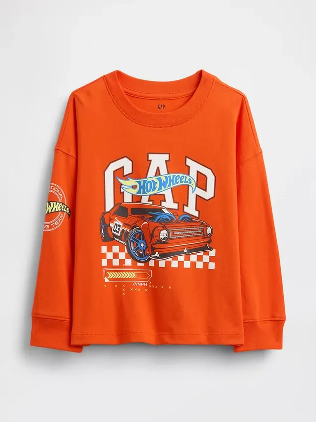 Μπλουζάκι με σχέδια Hot Wheels για βρέφη & νήπια