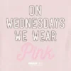 Μπλουζάκι με σχέδιο «Mean Girls: Τις Τετάρτες φοράμε ροζ» για νήπια