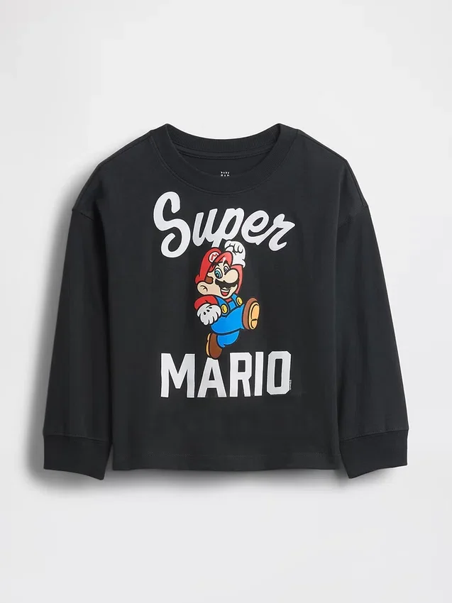 Μπλουζάκι με σχέδιο Super Mario για βρέφη & νήπια
