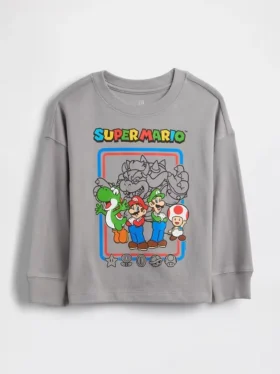 Μπλουζάκι με σχέδιο Super Mario για βρέφη & νήπια