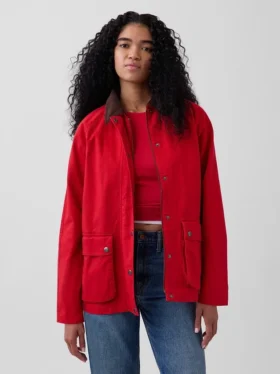 Μπουφάν εργασίας σε oversized γραμμή