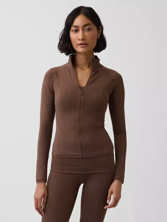 Μπουφάν GapFit Smooth με φερμουάρ