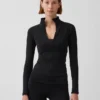 Μπουφάν GapFit Smooth με φερμουάρ
