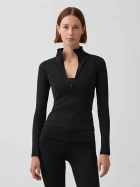 Μπουφάν GapFit Smooth με φερμουάρ