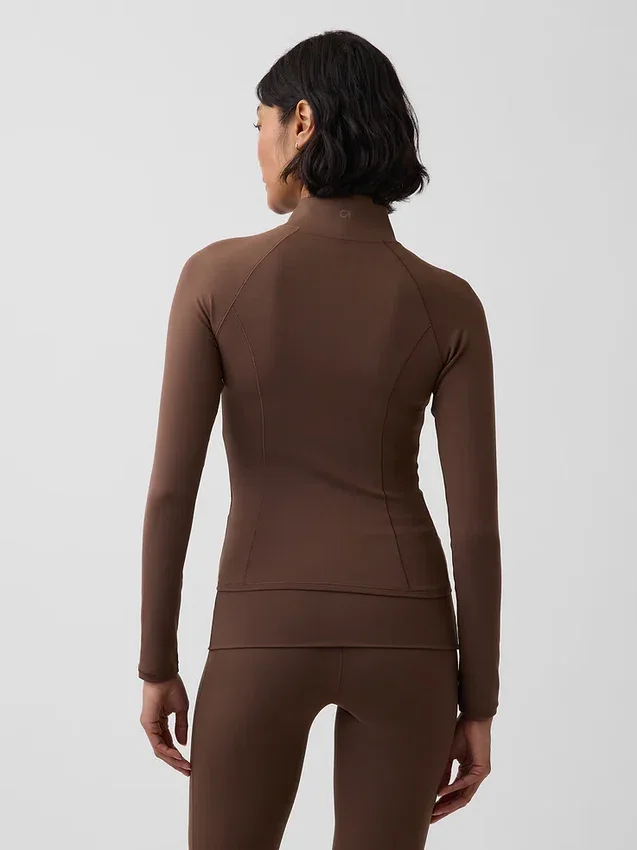 Μπουφάν GapFit Smooth με φερμουάρ