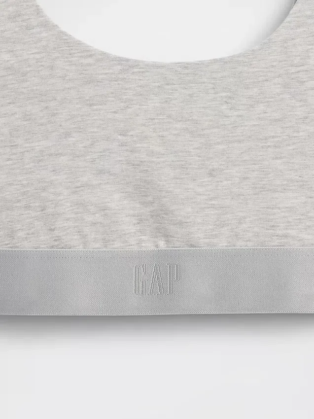 Μπραλέτα από οργανικό ελαστικό βαμβάκι με Gap Logo