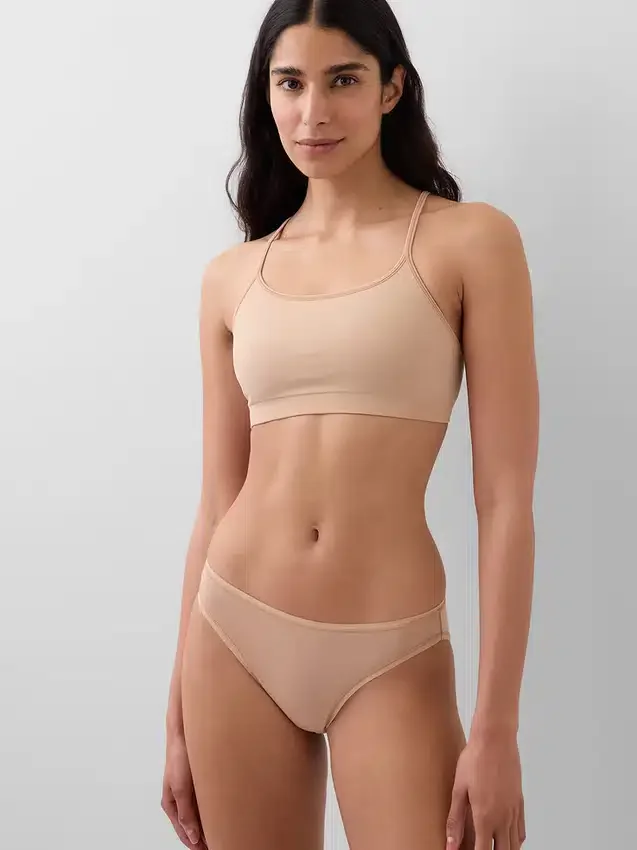 Μπραλέτα χωρίς ραφές με πλάτη τύπου «racerback»