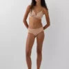 Μπραλέτα Secondskin με διασταυρούμενα λουράκια