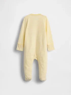 Ολόσωμο φορμάκι με πόδια από βιολογικό βαμβάκι για μωρά