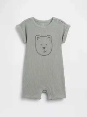 Ολόσωμο βραχυπαντελόνι «Baby Brannan Bear Waffle»