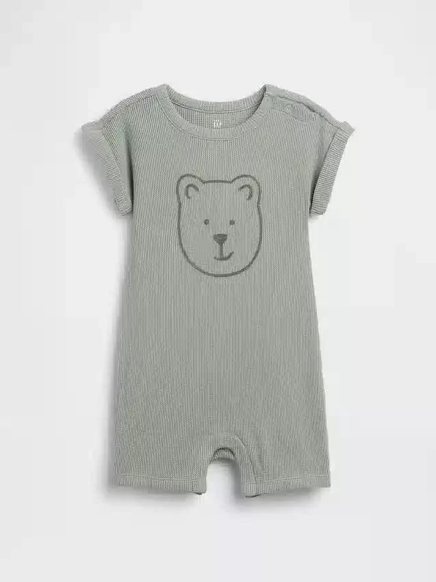 Ολόσωμο βραχυπαντελόνι «Baby Brannan Bear Waffle»