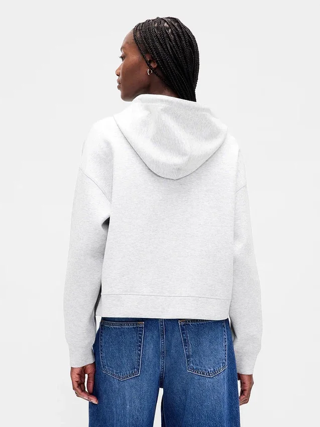 Οoversized φούτερ με κουκούλα και φερμουάρ GapFit