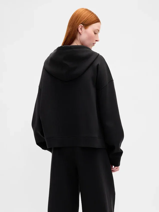Οoversized φούτερ με κουκούλα και φερμουάρ GapFit