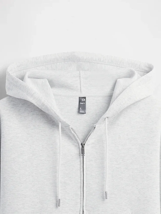 Οoversized φούτερ με κουκούλα και φερμουάρ GapFit