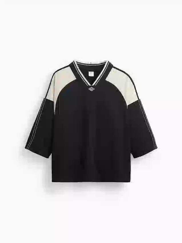 Ouigap Τ-shirt από τζέρσεϊ με υπερμεγέθη λογότυπο
