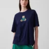 Oversized T-shirt με λογότυπο Brannan Bear