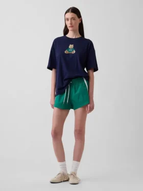 Oversized T-shirt με λογότυπο Brannan Bear