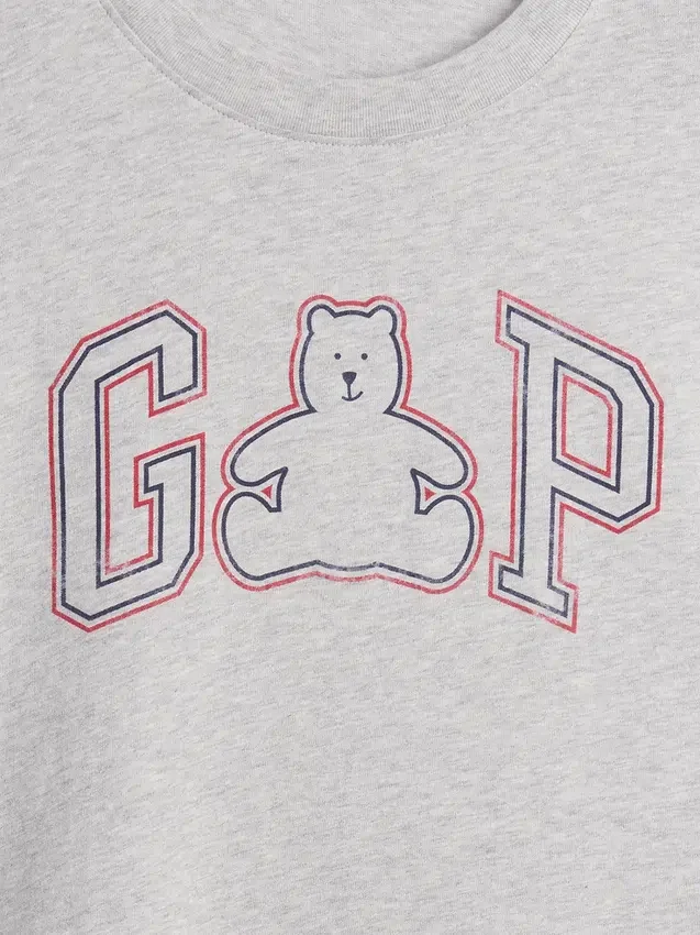 Oversized T-shirt με λογότυπο Brannan Bear