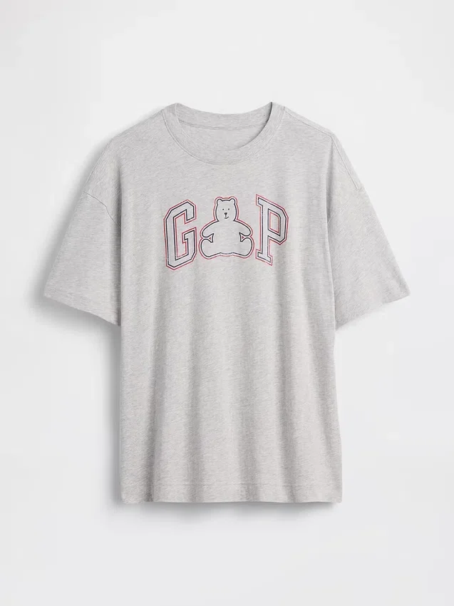 Oversized T-shirt με λογότυπο Brannan Bear