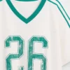 Oversized T-shirt με λογότυπο Varsity