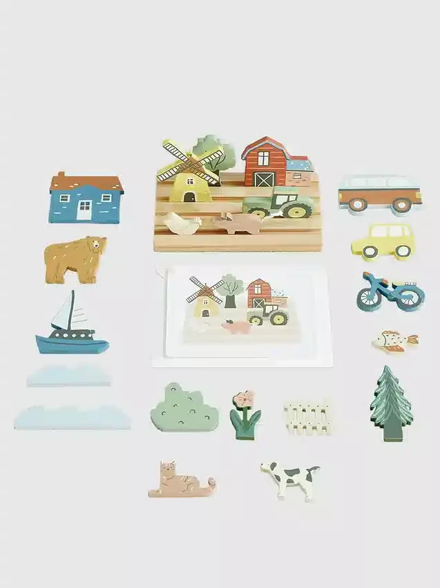 Παιχνίδι αντιστοίχισης εικόνων «My Town»