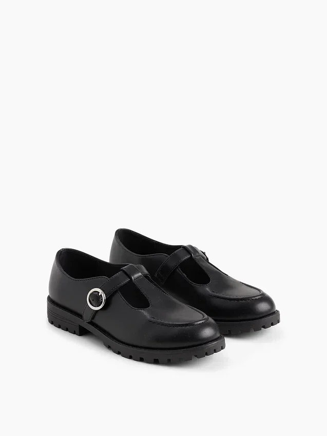 Παιδικά Loafers με λουράκι Τ