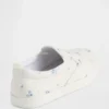 Παιδικά παπούτσια slip-on με λουλούδια