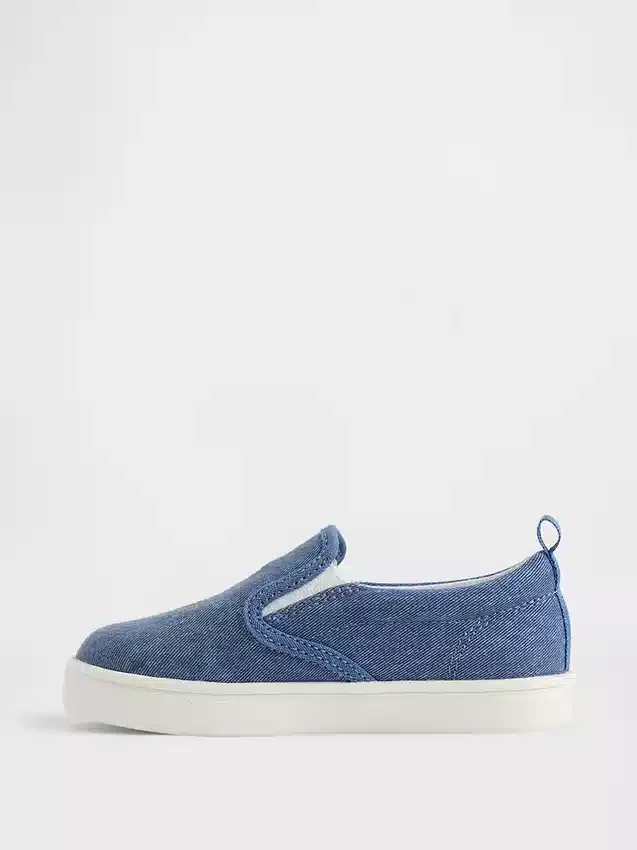 Παιδικά παπούτσια τύπου slip-on Brannan Bear από τζιν