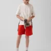 Παιδικά σορτς GapFit 6" από ανακυκλωμένο πλέγμα