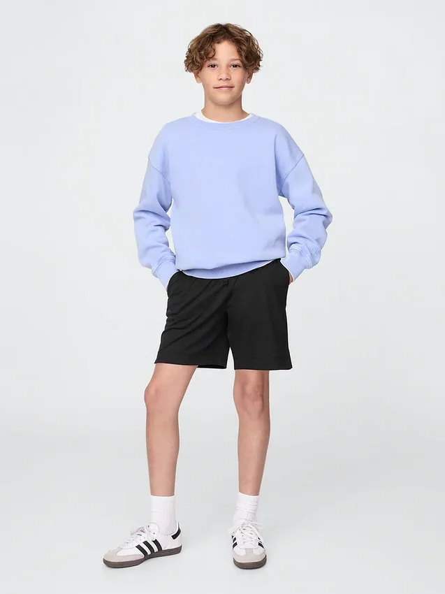 Παιδικά σορτς GapFit 6" από ανακυκλωμένο πλέγμα
