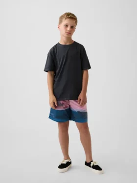 Παιδικά σορτς GapFit 6" από ανακυκλωμένο πλέγμα