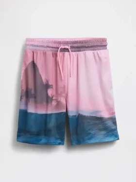 Παιδικά σορτς GapFit 6″ από ανακυκλωμένο πλέγμα