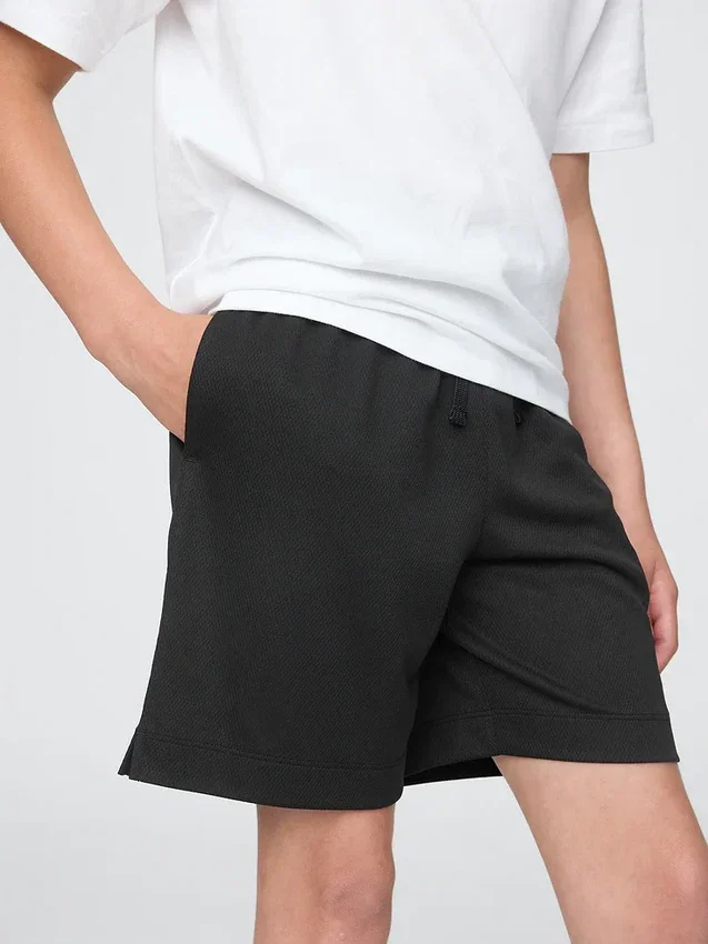 Παιδικά σορτς GapFit 6" από ανακυκλωμένο πλέγμα