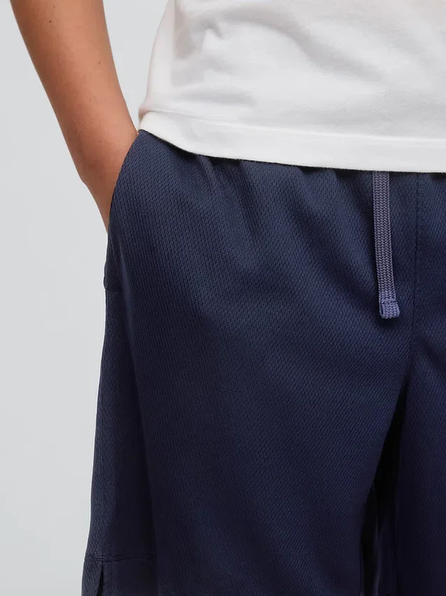 Παιδικά σορτς GapFit 6" από ανακυκλωμένο πλέγμα