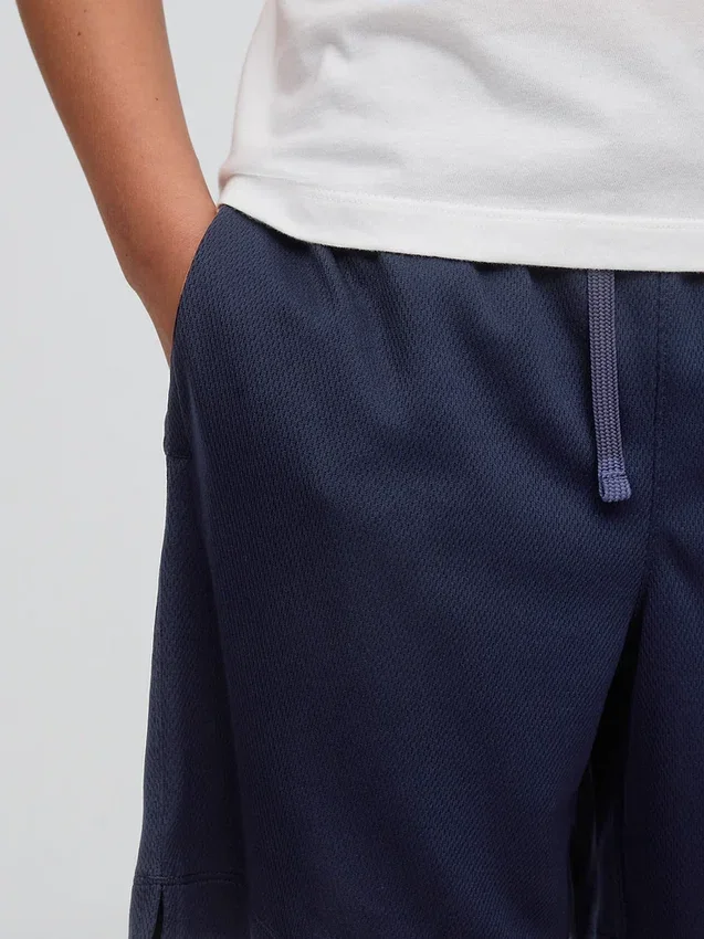 Παιδικά σορτς GapFit 6" από ανακυκλωμένο πλέγμα