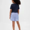 Παιδικά σορτς πιτζάμας από ανακυκλωμένη φλάνελα