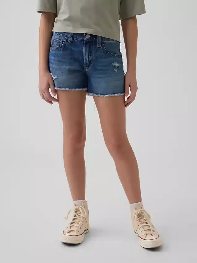 Παιδικά σορτς τζιν χαμηλής μέσης Ultrasoft Stride