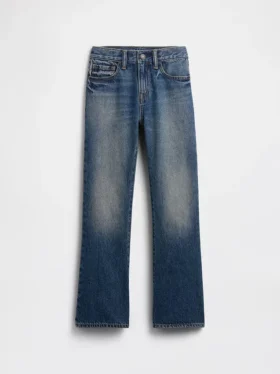 Παιδικά τζιν με χαλαρή γραμμή και στυλ bootcut
