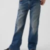 Παιδικά τζιν με χαλαρή γραμμή και στυλ bootcut