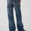 Παιδικά τζιν με χαλαρή γραμμή και στυλ bootcut