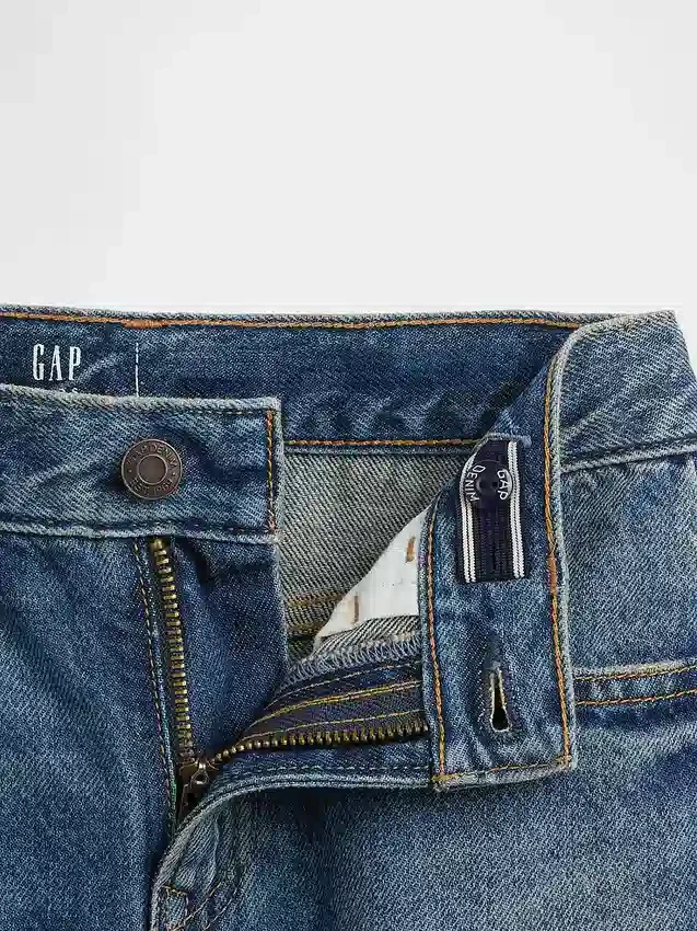 Παιδικά τζιν με χαλαρή γραμμή και στυλ bootcut