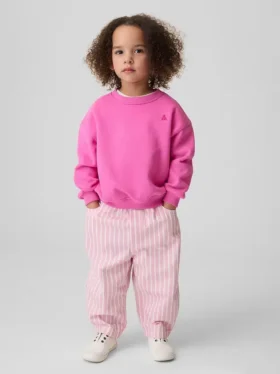 Παιδικά τζιν με ρίγες και χαλαρή εφαρμογή