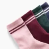 Παιδικές κάλτσες με ρίγες τύπου «Varsity» (σετ 4 τεμαχίων)