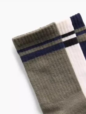 Παιδικές κάλτσες Varsity Crew (πακέτο 3 τεμαχίων)