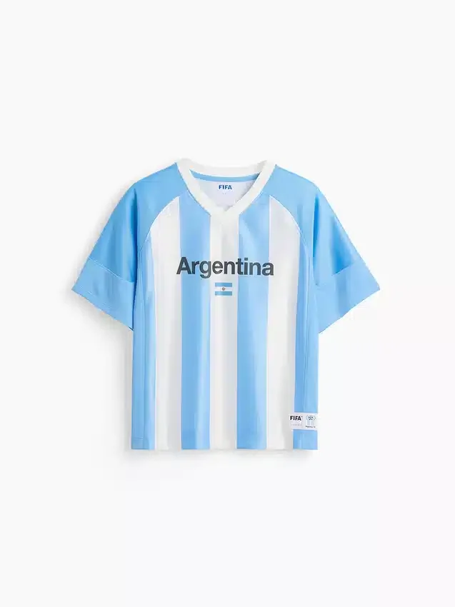 Παιδική φανέλα Fifa World Cup™ σε oversized γραμμή
